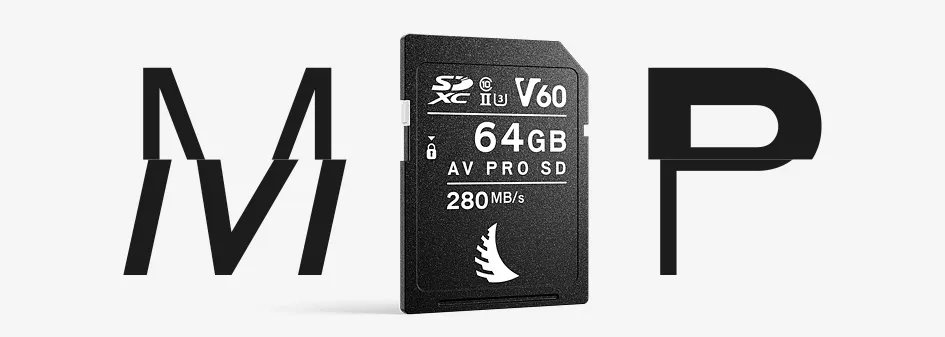 Karta pamięci Angelbird AV Pro SDXC 64GB V60 MK2 UHS-II (300 MB/s) Match Pack dla Fujifilm X-T3, X-T4